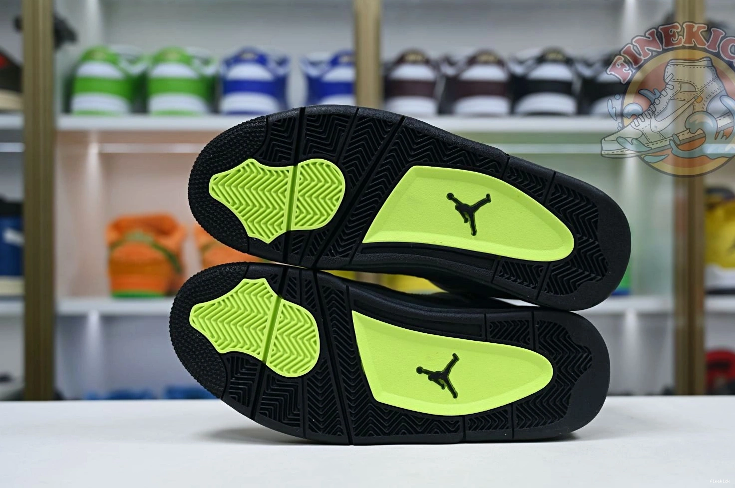 Jordan Jordan se'95neon 4 retro Air 0828